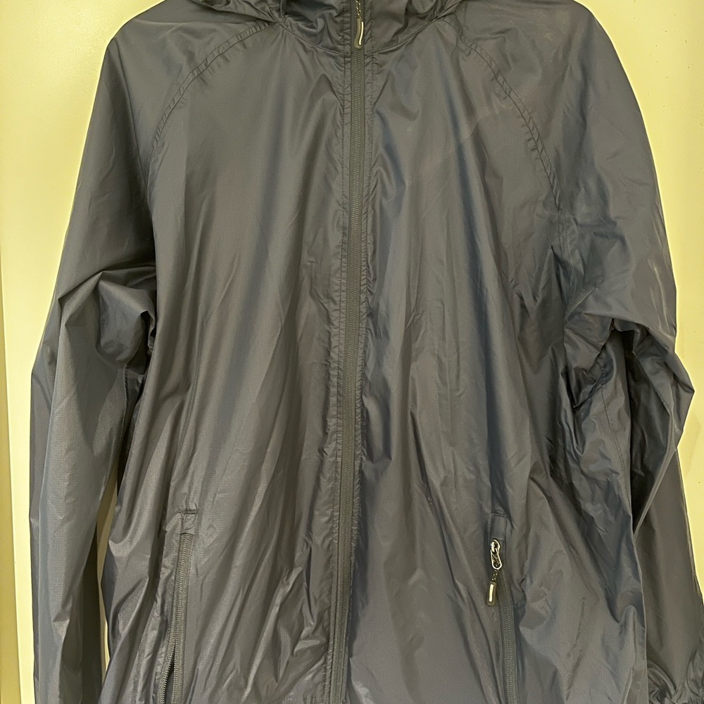 Men's Dark Blue Raincoat